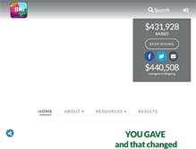 Tablet Screenshot of givebiglexington.razoo.com